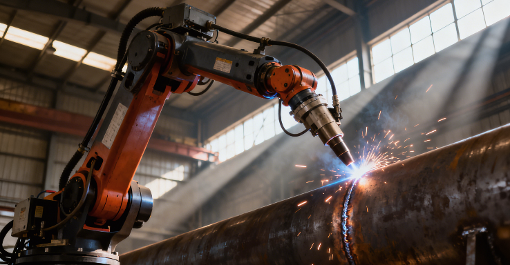 南京新控焊缝打磨机器人应用实践：复杂结构件的智能高效处理