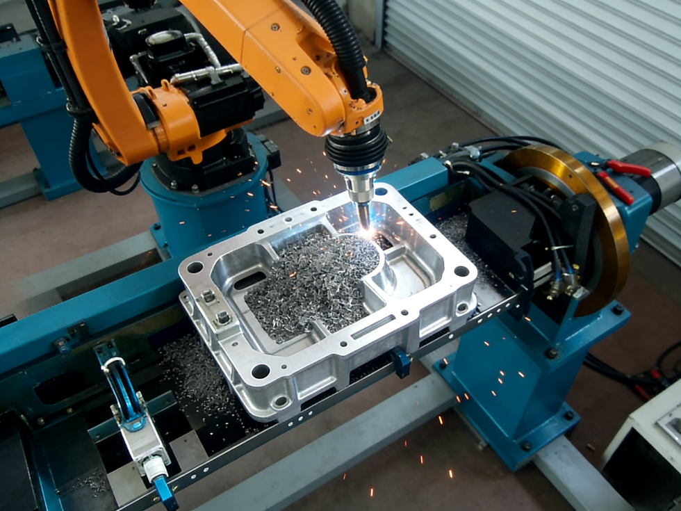 南京新控铝铸件去毛刺机器人系列：关键四大技术多场景智能解决方案