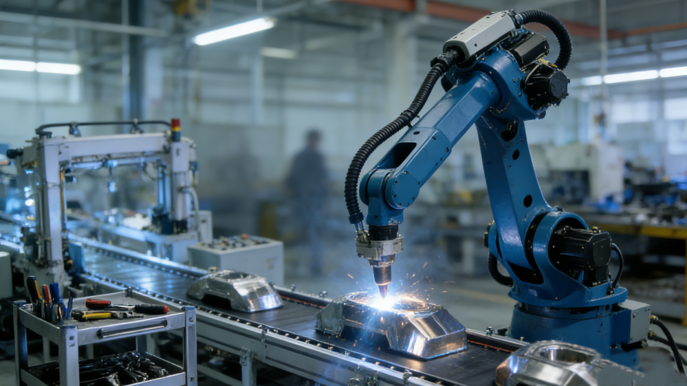 智造新引擎:南京新控AI系列打磨机器人,如何在铸件上“精雕细琢”?