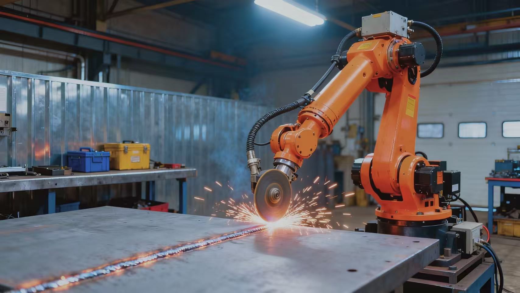 南京新控焊缝打磨机器人应用解析:创新技术与行业实践